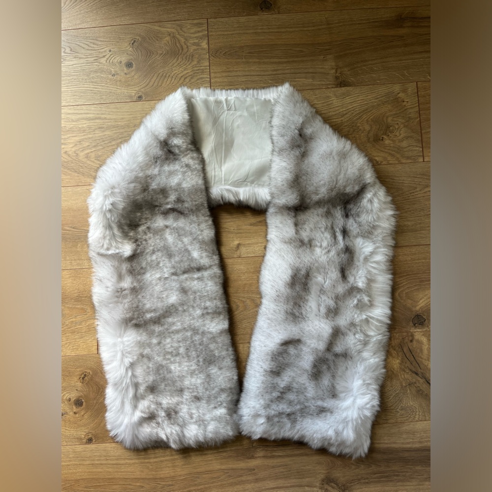 Faux Fur Shawl